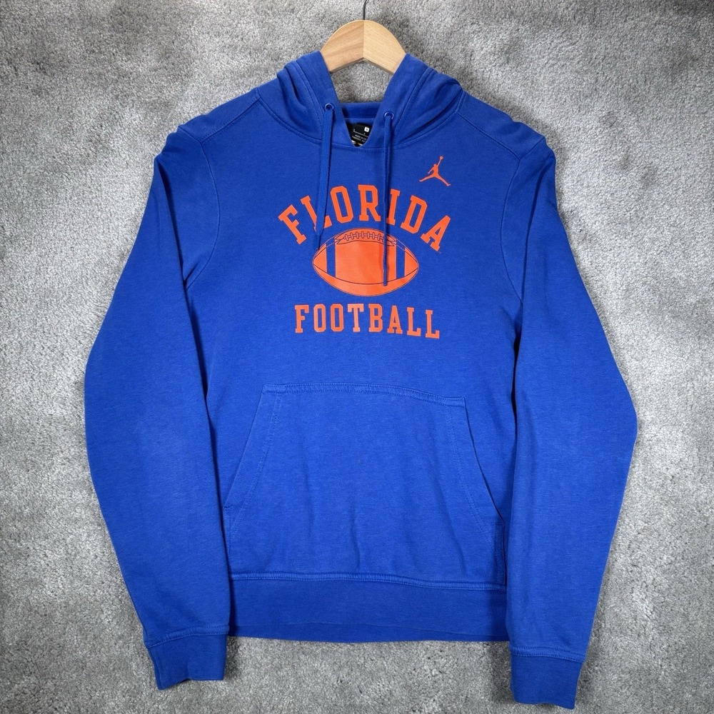 Nike Florida Gators Football Hoodie Sweatshirt Mens S Royal Blue Lightweight